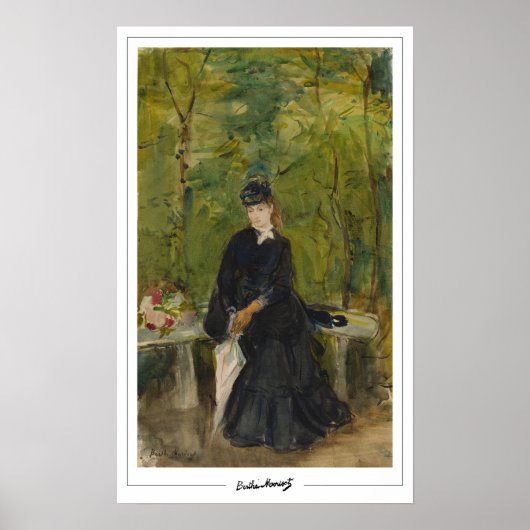 Berthe Morisot Zeding Art Poster #370 ポスター (正面)