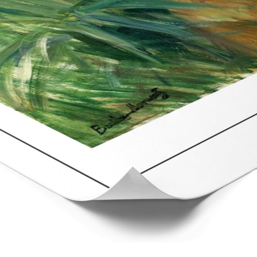 Berthe Morisot Zeding Art Poster #37 ポスター (角)