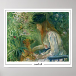 Berthe Morisot Zeding Art Poster #37 ポスター