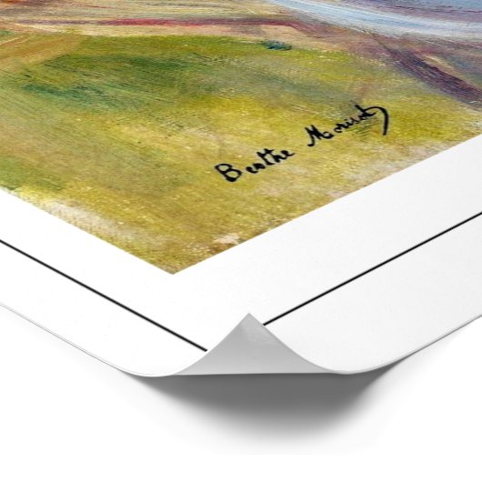 Berthe Morisot Zeding Art Poster #395 ポスター (角)