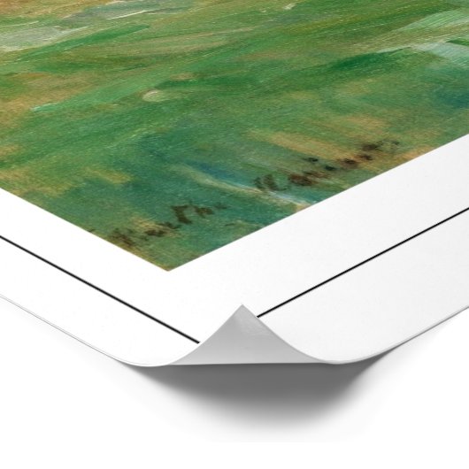 Berthe Morisot Zeding Art Poster #49 ポスター (角)