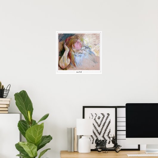 Berthe Morisot Zeding Art Poster #75 ポスター (ホームオフィス)