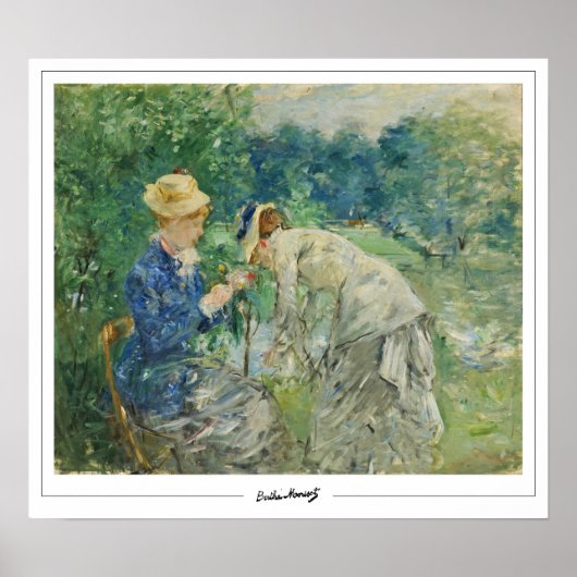 Berthe Morisot Zeding Art Poster #7 ポスター (正面)