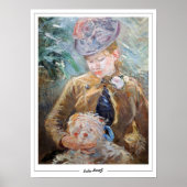 Berthe Morisot Zeding Art Poster #90 ポスター (正面)