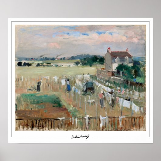 Berthe Morisot Zeding Art Poster #93 ポスター (正面)