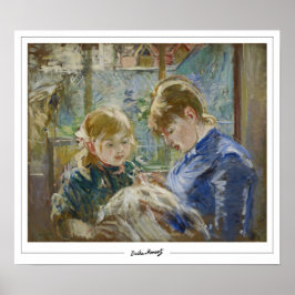 Berthe Morisot Zeding Art Poster #9 ポスター