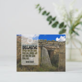 Bertolt Brecht感動的引用文「変更」 ポストカード (スタンド正面)