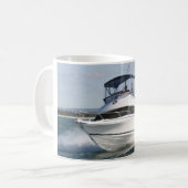 Bertram 25のボートのコーヒー・マグのコップ コーヒーマグカップ (正面左)