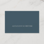 Berufliche, moderne, elegante, minimalistische  名刺 (正面)