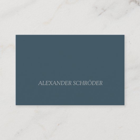 Berufliche, moderne, elegante, minimalistische  名刺 (正面)