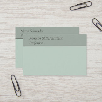 Berufliche, moderne, elegante, minimalistische 名刺