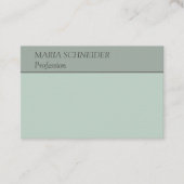 Berufliche, moderne, elegante, minimalistische 名刺 (正面)