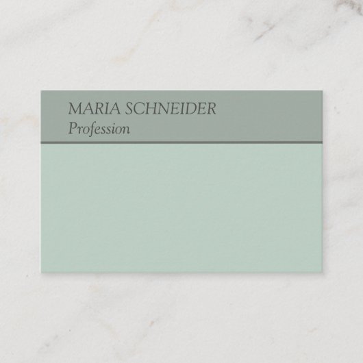 Berufliche, moderne, elegante, minimalistische 名刺 (正面)