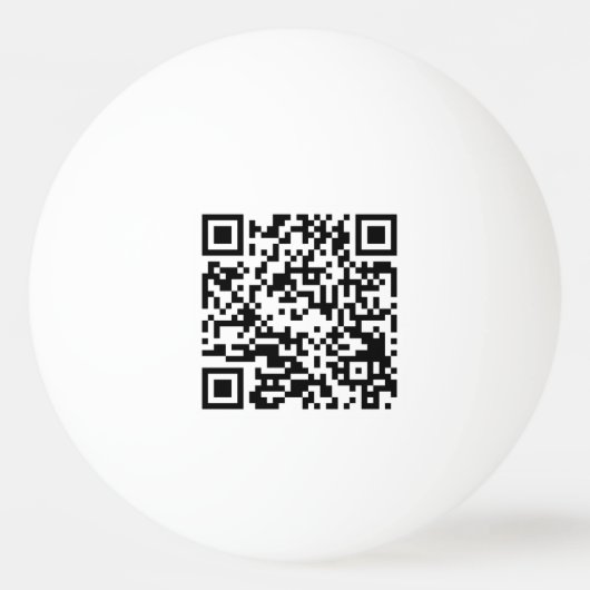 Beruflicher QR-Code Logo 卓球ボール (正面)