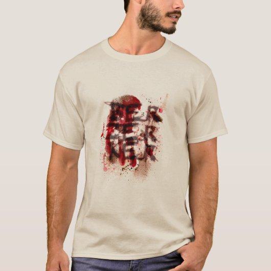 Berzerkerの血手のプリント Tシャツ (正面)