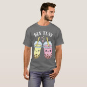 Beseas Besties Kawaii Cute Best Boba Friends famil Tシャツ (正面フル)