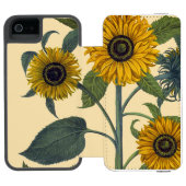 Besler: ヒマワリ incipio iPhoneウォレットケース (フォリオ Open)