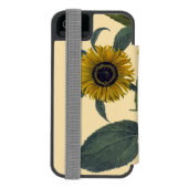 Besler: ヒマワリ incipio iPhoneウォレットケース (フォリオ裏面)