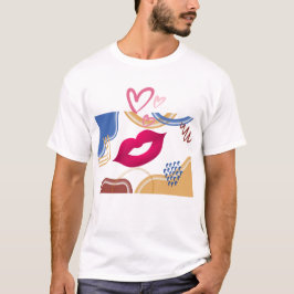 Beso de colores tシャツ