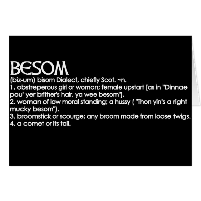Besom (正面横)
