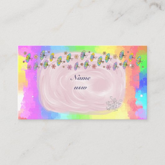 Besondere visitenkarte 名刺 (正面)