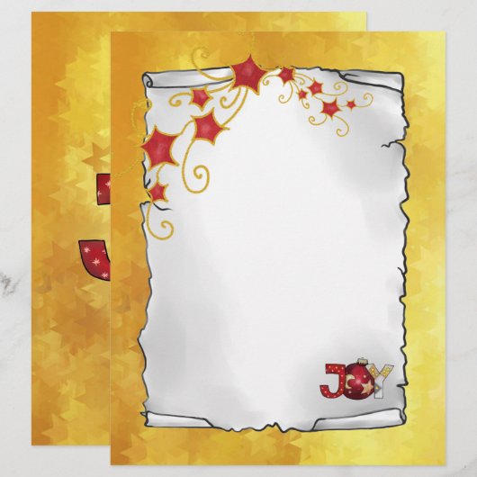 Besonderet Weihnachts Briefbogen レターヘッド (正面/裏面)