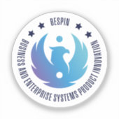 BESPINミニコインステッカー シール (正面)