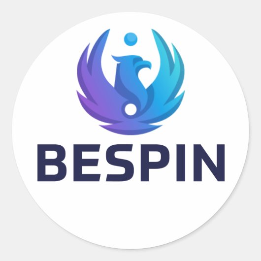 BESPINラウンドステッカー ラウンドシール (正面)