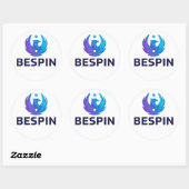 BESPINラウンドステッカー ラウンドシール (シート)