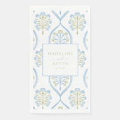 Bespoke Blue and Green Floral Wedding (正面)