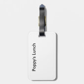 Bessie牛ラベル ラゲッジタグ (裏面縦)