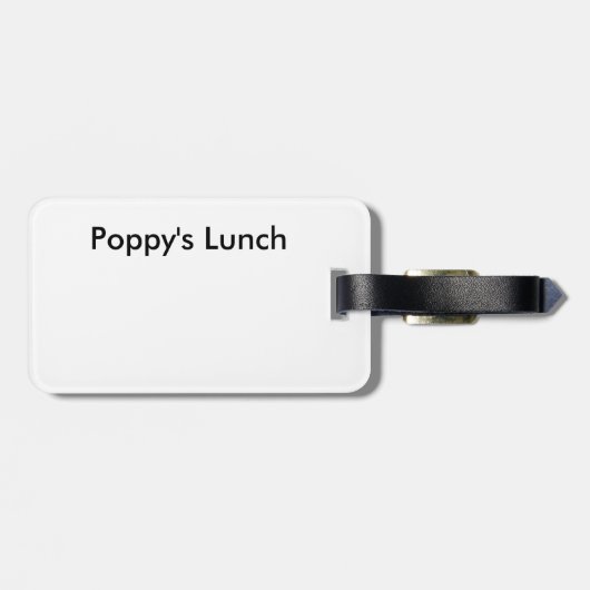 Bessie牛ラベル ラゲッジタグ (裏面横)