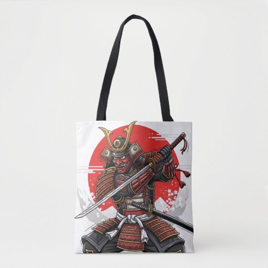 Best accesories, Samurai logo tote bag トートバッグ (正面)
