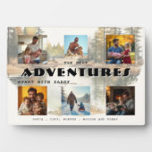 Best Adventures Start With Daddy Photo Plaque フォトプラーク (正面)