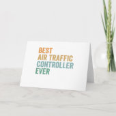 Best Air Traffic Controller Ever Funny Retro Gift カード (正面)