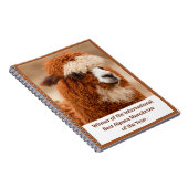 Best Alpaca Monobrow ノートブック (右側)