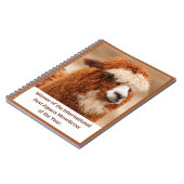 Best Alpaca Monobrow ノートブック (左側)