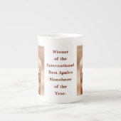 Best Alpaca Monobrow ボーンチャイナマグカップ (正面)