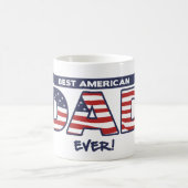Best American Dad Ever コーヒーマグカップ (中央)
