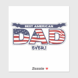 Best American Dad Ever シール