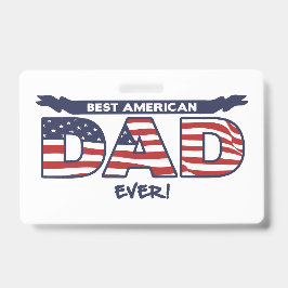 Best American Dad Ever バッジ