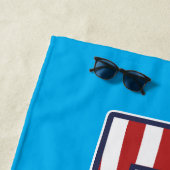 Best American Dad Ever ビーチタオル (インサイチュ)