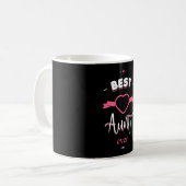 Best aunt ever コーヒーマグカップ (正面左)
