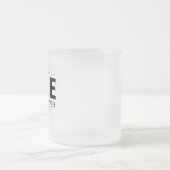 Best Aunt Ever Mug, BAE Aunt Mug, Aunt Gift Glass  フロストグラスマグカップ (中央)