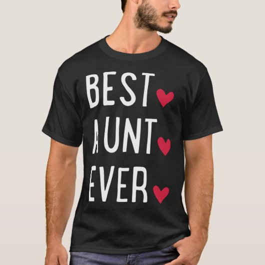 Best Aunt ever   Tシャツ (正面)
