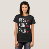Best Aunt ever Tシャツ (正面フル)