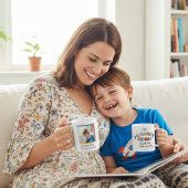 Best Auntie Ever Photo & Name Custom Nephew Gift コーヒーマグカップ