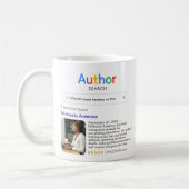 Best Author Ever Search Photo Message Writer Gift コーヒーマグカップ (左)