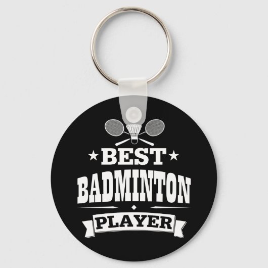 Best Badminton Player キーホルダー (正面)
