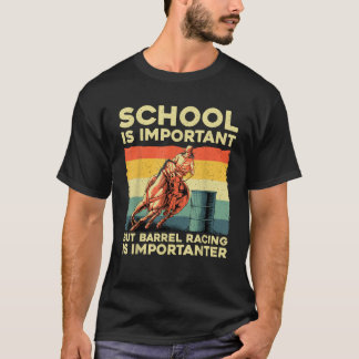 Best Barrel Racing Art For Men Women Kids Barrel R Tシャツ
